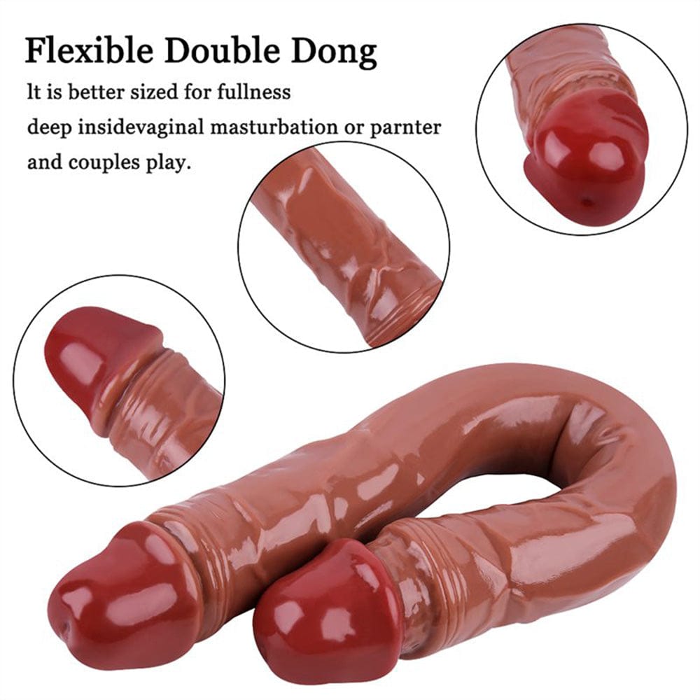 Flexible Double Dong bent in U-shape